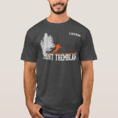 1980s Style Mont Tremblant kan kiën T-shirt (Voorkant)