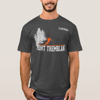 1980s Style Mont Tremblant kan kiën T-shirt