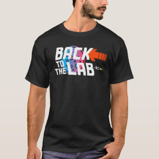 1980S TERUG NAAR DE LAB FUNNY MEDICAL LAB TECH SCI T-SHIRT