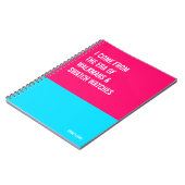 1980s Theme Funny Notitieboek, Walkman & Swatch Wa Notitieboek (Linkerzijde)