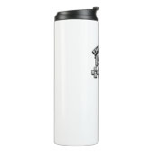 1980s Throwback Textured Thermosbeker (Gedraaid links)