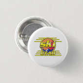 1980s Utah Ski-logo Ronde Button 3,2 Cm (Voorkant /achterkant)