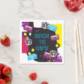 1980s Volledig Geweldige Feestservetten / Serviett Servetten (Insitu)