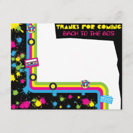1980s Volledig Geweldige Partij Dank u Kaart