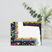 1980s Volledig Geweldige Partij Dank u Kaart (Staand voorkant)