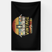 1981  41e verjaardag van de muziek van de Tech Cas Spandoek (Verticaal)