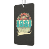 1981 August Vintage Gift Luchtverfrisser (Links)