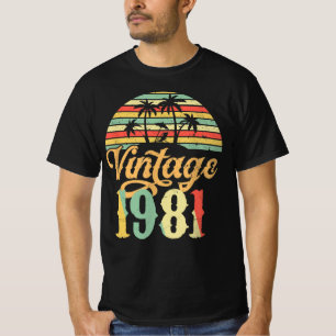 1981 Happy Birthday Gift, 1981 Classic T-shirt
