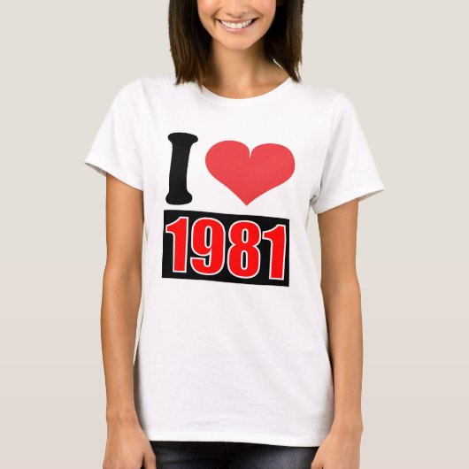 1981 - T-Shirt (Voorkant)
