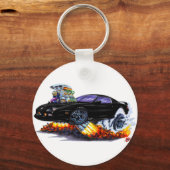 1982-1992 Camaro Black Car Sleutelhanger (Voorkant)