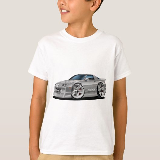 1982-1992 Camaro Gray Car T-shirt (Voorkant)