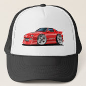 1982-1992 Camaro Red Car Trucker Pet (Voorkant)