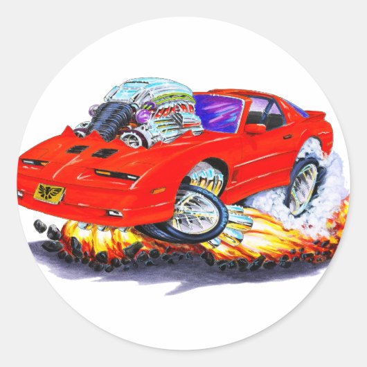 1982-1992 Trans-AM Ronde Sticker (Voorkant)