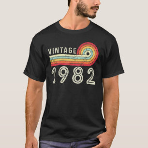  1982 40e verjaardag 40 jaar oud 37 t-shirt