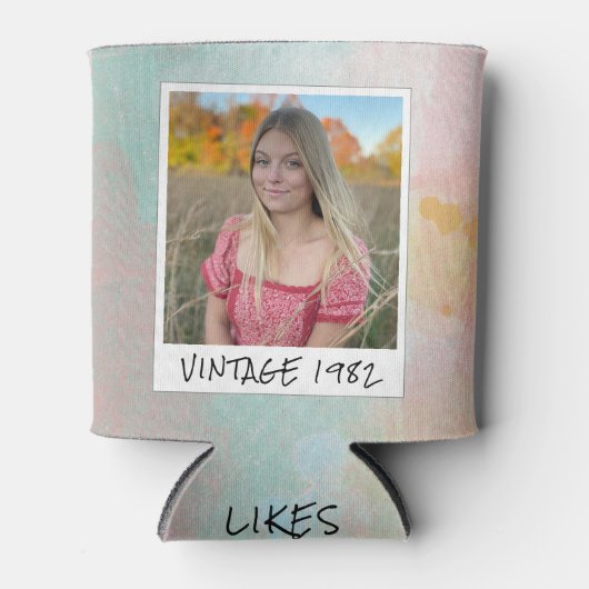  1982 40e verjaardag Foto Koelbox Blikjeskoeler (Voorkant)