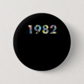 1982 4 RONDE BUTTON 5,7 CM (Voorkant)
