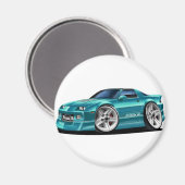 1982-92 Camaro Blauwgroen auto Magneet (Voorkant / Achterkant)