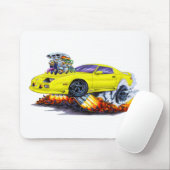 1982-92 Camaro Yellow Car Muismat (Met muis)