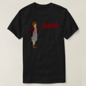 1982 Annie de Musical Sticker T-shirt (Design voorkant)
