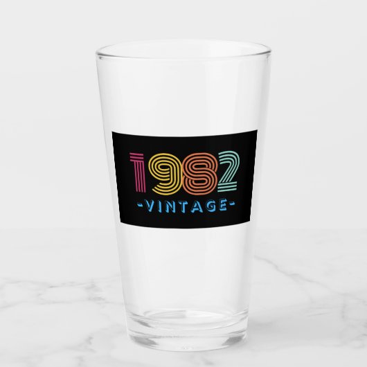1982  bier-gift glas (Voorkant)