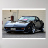 1982 C3 Corvette Poster (Voorkant)
