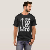 1982 DARTS 40E TWEEDE DAG T-SHIRT (Voorkant volledig)