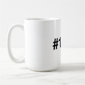 1982 Hashtag 43 Verjaardag Jubileum Koffiemok (Links)