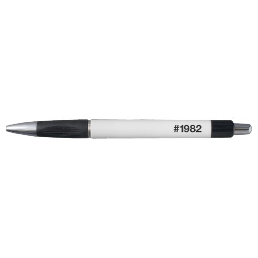 1982 Hashtag 43 Verjaardag Pen (Voorkant)