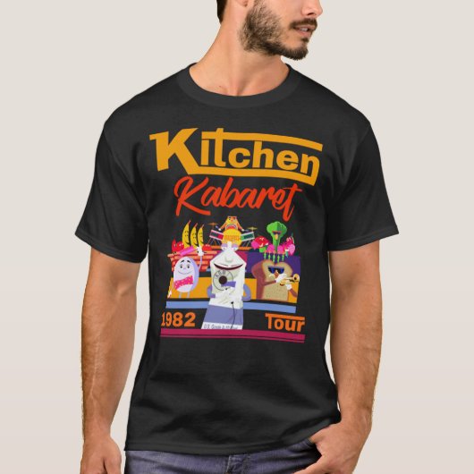 1982 Kitchen Kabaret Tour T-Shirt (Voorkant)