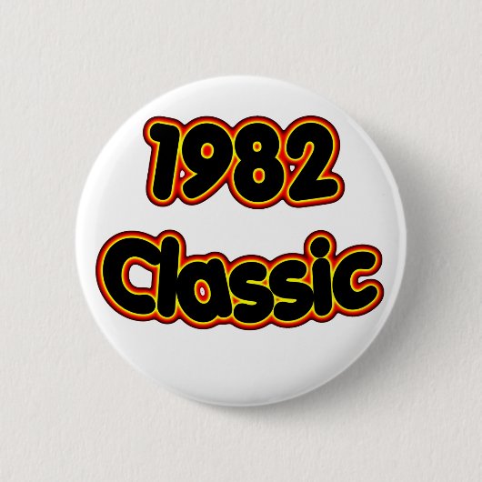 1982 Klassiek Ronde Button 5,7 Cm (Voorkant)