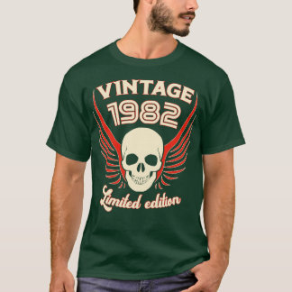  1982 Limited Edition Skull and Wings T-shirt