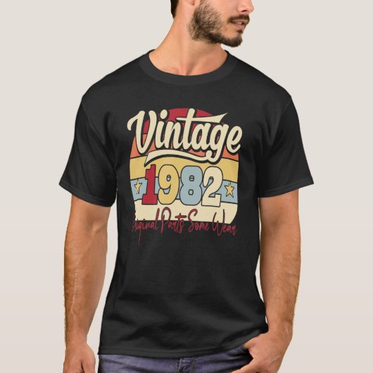  1982 oorspronkelijke onderdelen Draag Retro 41st  T-shirt (Voorkant)