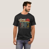 1982 Retro Style Birthday Limited Edition T-shirt (Voorkant volledig)