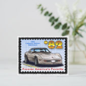 1982 Special Edition Corvette Briefkaart (Staand voorkant)