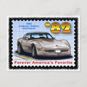 1982 Special Edition Corvette Briefkaart