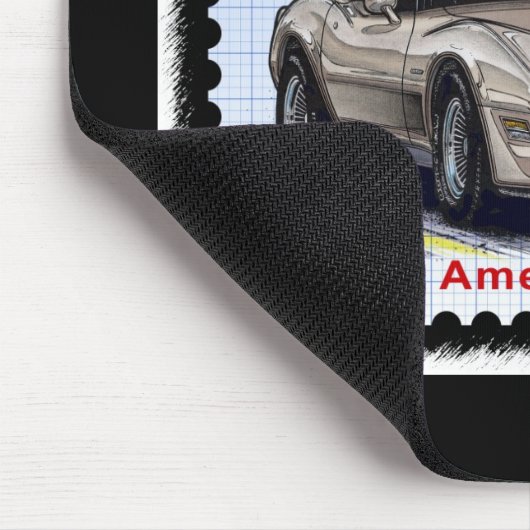 1982 Special Edition Corvette Muismat (Hoek)