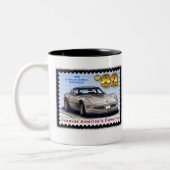 1982 Special Edition Corvette Tweekleurige Koffiemok (Links)