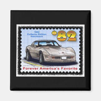 1982 Speciale editie Corvette Magneet