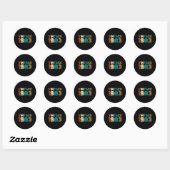 1983 40ste ronde sticker (Vel)