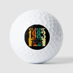 1983 42e verjaardag golfballen
