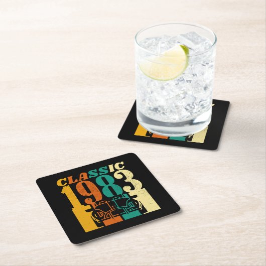 1983 42e verjaardag kartonnen onderzetters (Insitu)