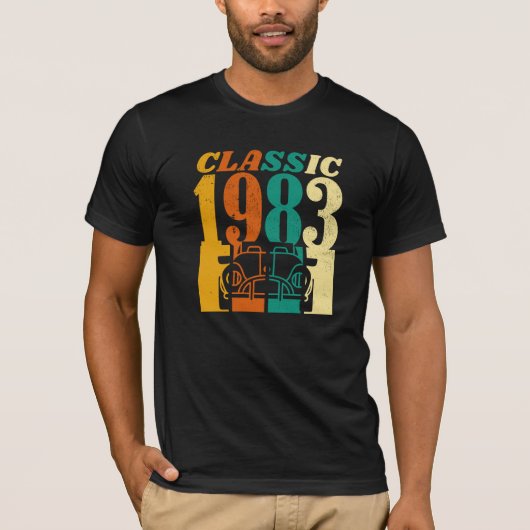 1983 42e verjaardag t-shirt (Voorkant)