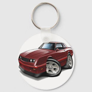 1983-88 Monte Carlo Maroon Car Sleutelhanger