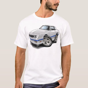 1983-88 Monte Carlo White-Blue auto T-shirt