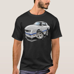 1983-88 Monte Carlo White-Blue auto T-shirt