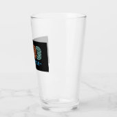 1983  bier - Gift - Retro Glas (Links)