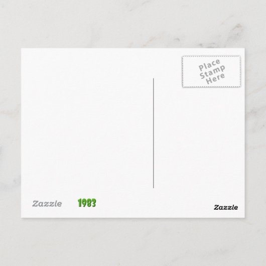 1983 BRIEFKAART (Achterkant)