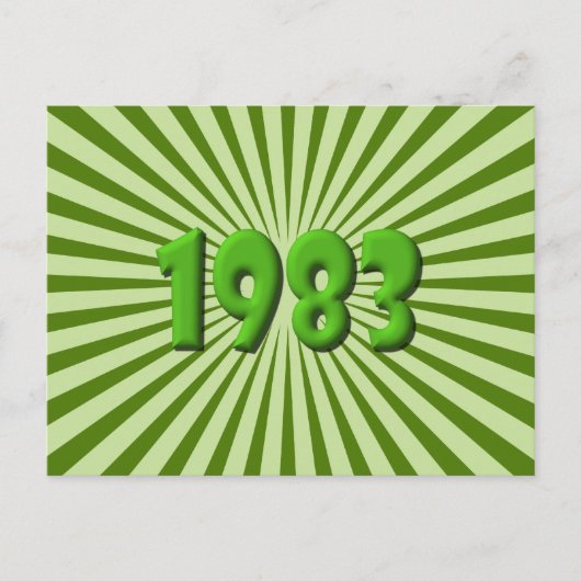 1983 BRIEFKAART (Voorkant)