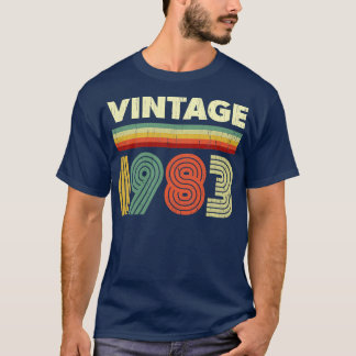 1983  draagvlak 38 jaar oud ontwerp t-shirt