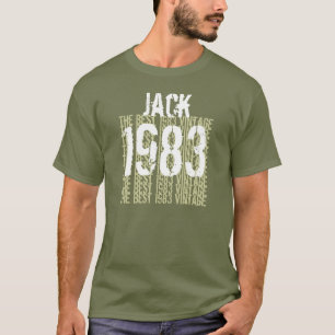 1983 Geboortejaar Beste Camo Y014 1983 T-shirt